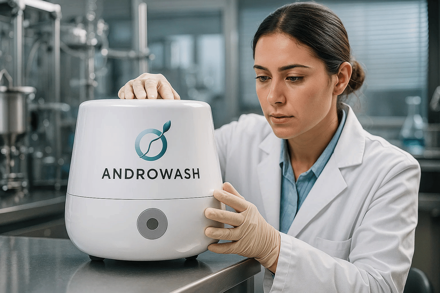 androwash device in clinic
